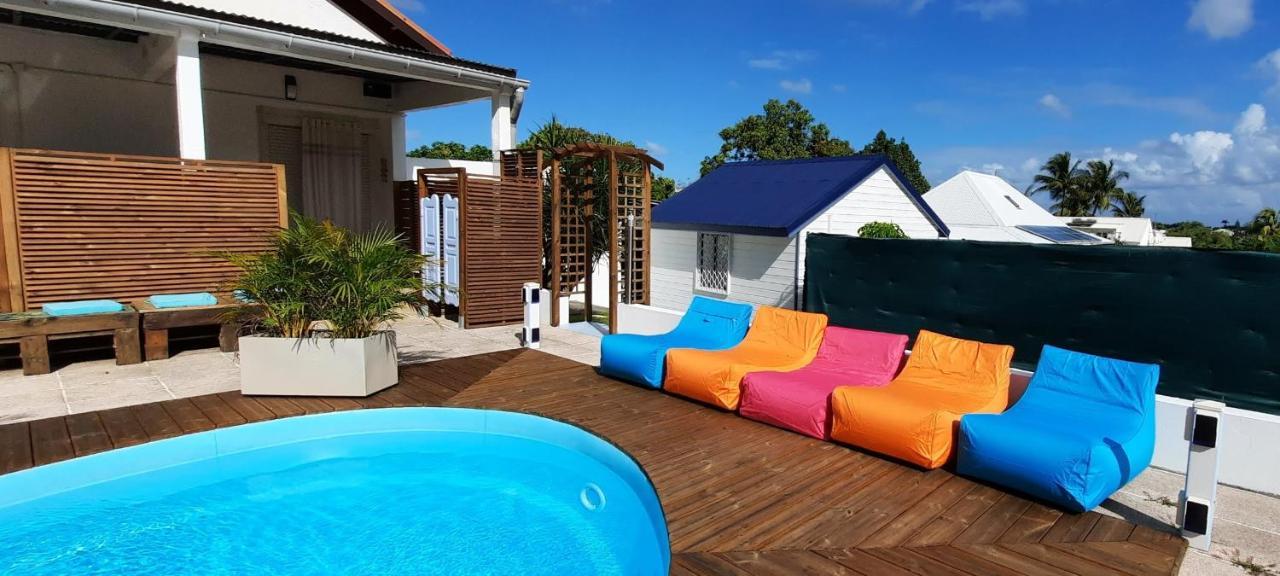 Tropical Dream - Gite Touristique - 4Adultes Et 3Enfants Baie-Mahault Luaran gambar